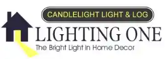 Candlelight & Log